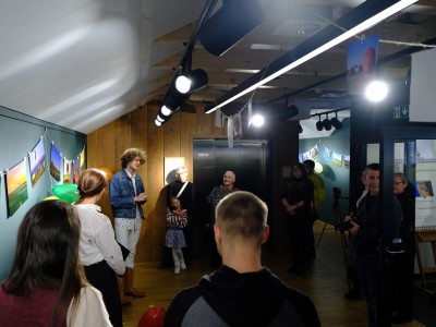 Wernisaż wystawy - ZARAZ PRZED STARTEM - 06.02.2026-DSCF6704.JPG